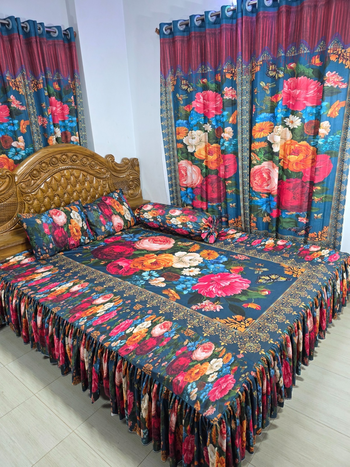 3D প্রিমিয়াম কুচি চাদর - 2