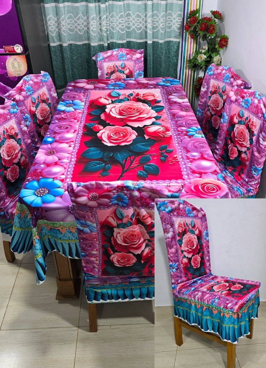 3D প্রিমিয়াম ডাইনিং সেট