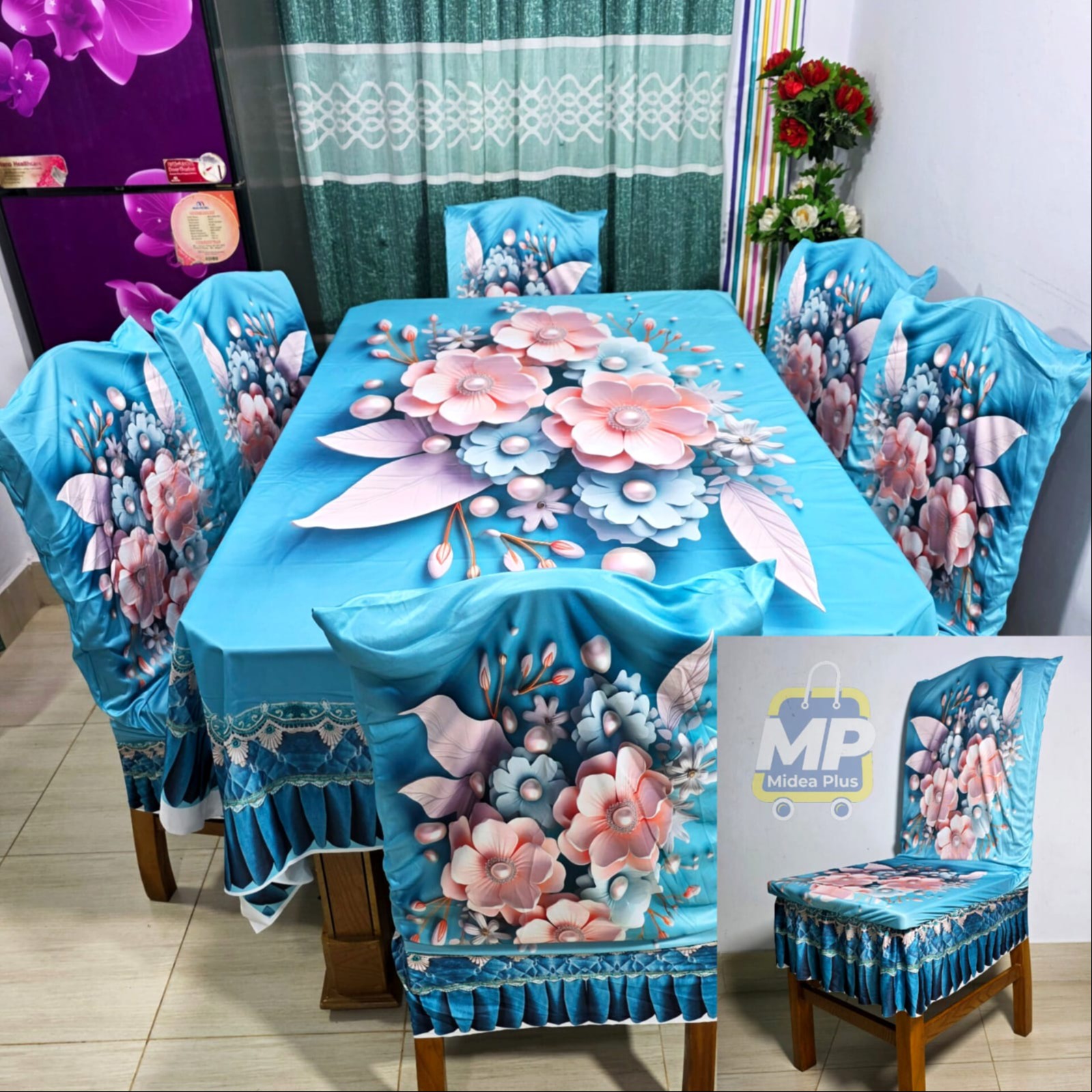 3D প্রিমিয়াম ডাইনিং সেট