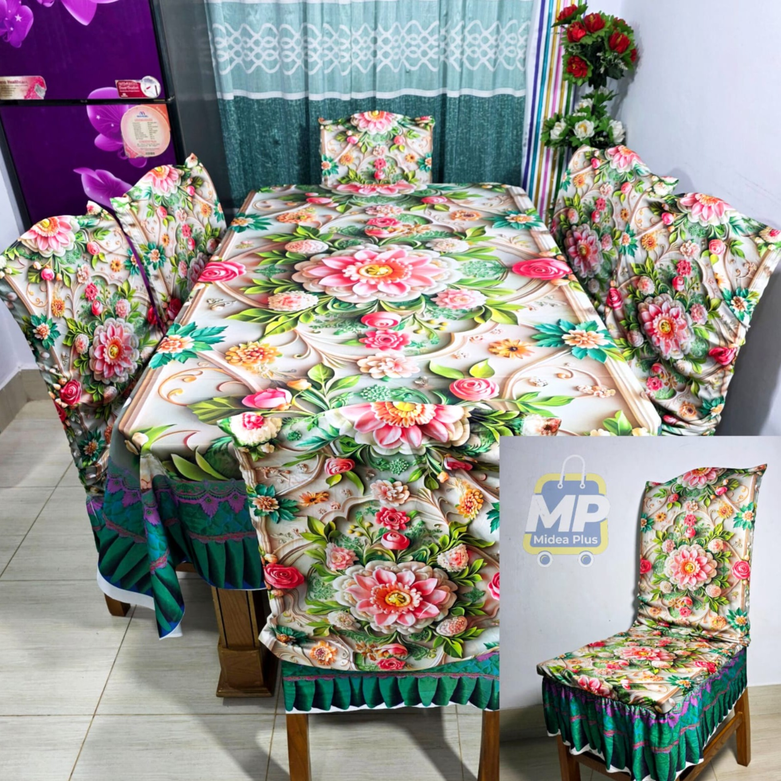 3D প্রিমিয়াম ডাইনিং সেট