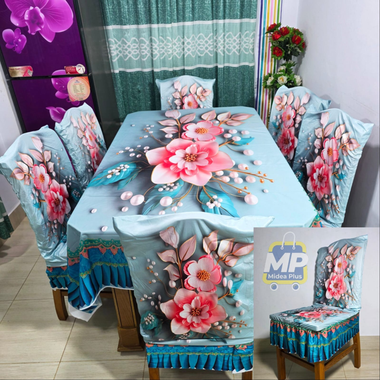 3D প্রিমিয়াম ডাইনিং সেট