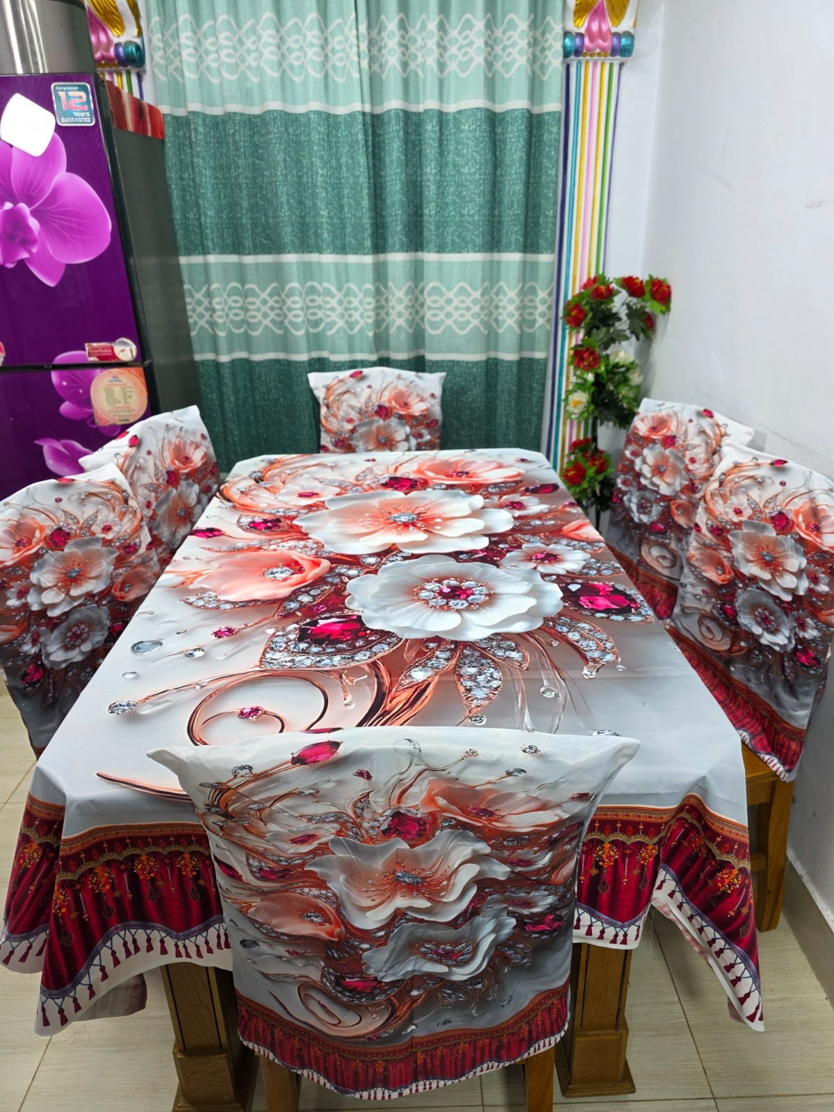 3D ওয়াটারপ্রুফ ডাইনিং সেট