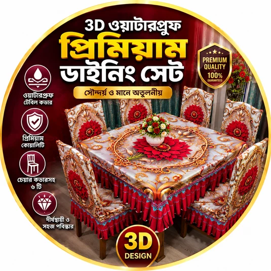 ৩ডি প্রিমিয়াম ডাইনিং সেট